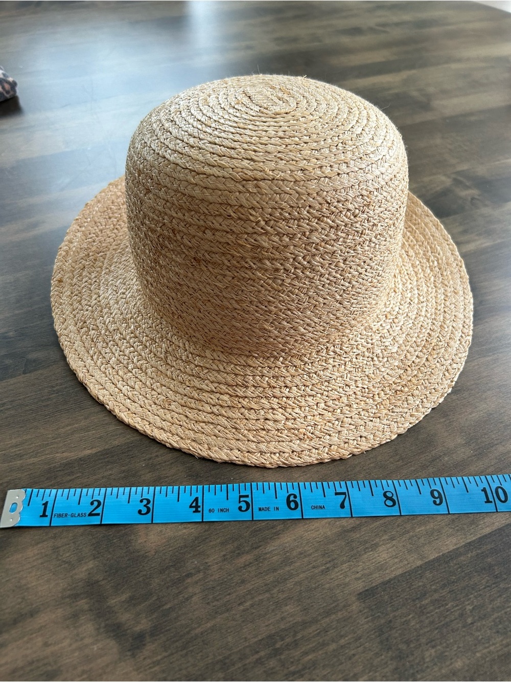 J. Crew Straw Sun Hat in Natural Tan